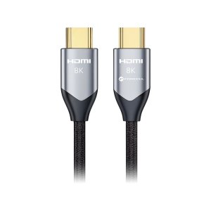 HDMI kabel 2.1 Forcell Cafule 8K 60Hz / 4K 120Hz – Ultra High Speed, HDR, eARC, VRR, 48Gbps 1 m černý 0INT